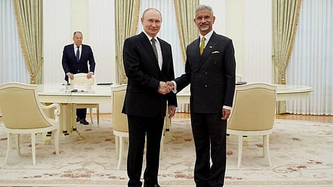 india-russia-relation minister jaishankar-meet putin us-tariff-war