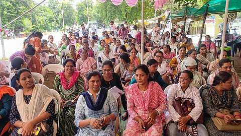 nrhm-contract-staff-strike-bhandara-regularization-demand