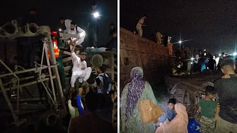 पाक में बड़ा रेल हादसा, इस्लामाबाद एक्सप्रेस के 10 डिब्बे पटरी से उतरे, 30 घायल