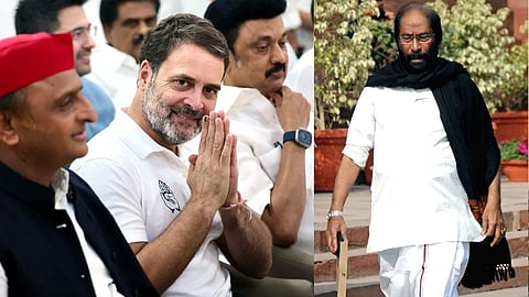 दिल्ली में होगी दक्षिण की जंग, सीपी राधाकृष्णन के खिलाफ 'INDIA' की तिरुचि एन सिवा के नाम पर मुहर!
