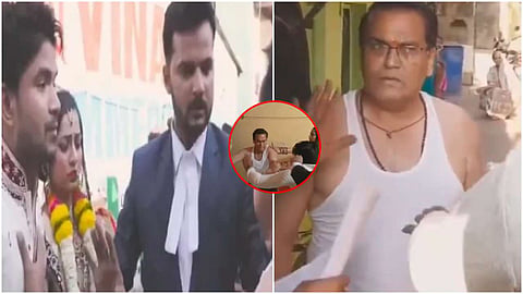 कोर्ट मैरिज के बाद घर लौटा बेटा तो पिता ने बरसाए लात-घूंसे और डंडे, वायरल VIDEO