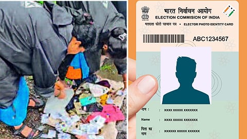 मुंब्रा में मिला वोट चोरी का सबूत