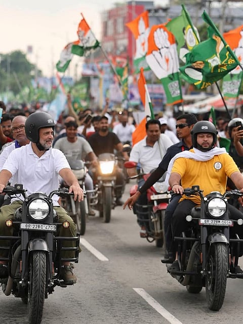 voter adhikar yatra