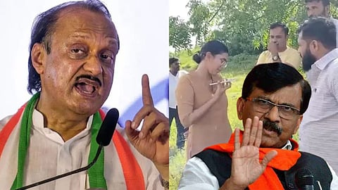 Ajit Pawar Sanjay Raut