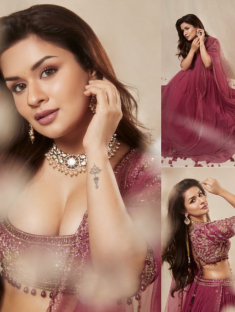Avneet Kaur lehenga look