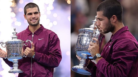 US Open 2025: अल्काराज ने रचा इतिहास, यानिक सिनर को शिकस्त देकर ट्रॉफी पर किया कब्जा