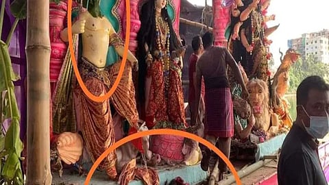 बांग्लादेश में हिंदू मंदिर को फिर बनाया निशाना, दुर्गा पूजा से पहले सात मूर्तियों के साथ तोड़-फोड़
