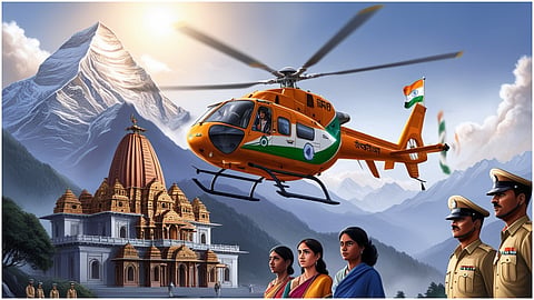 केदारनाथ हेली सेवा को ISRO का सुरक्षा कवच, अब हर उड़ान होगी और सुरक्षित