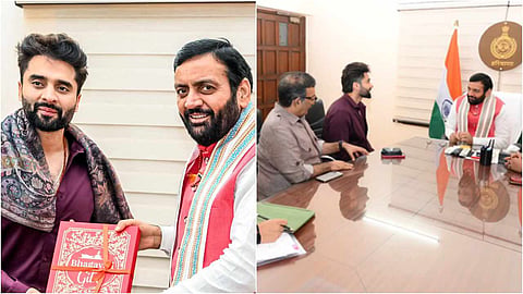 जैकी भगनानी ने हरियाणा CM नायब सिंह सैनी से की मुलाकात, फिल्म इंडस्ट्री हब बनाने पर जताई खास इच्छा