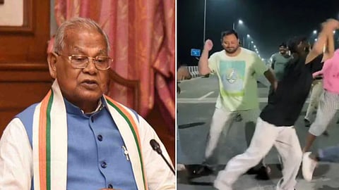 '...सरकार होती तो कट्टे पर डिस्को करते', वायरल वीडियो पर मांझी का ताना; तेजस्वी पर निशाना