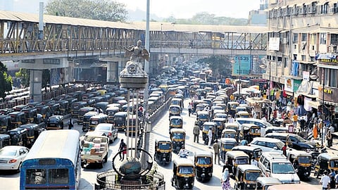 Kalyan Traffic Jam