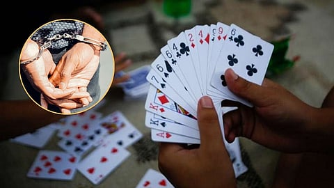 Police raid on gambling den in Wardha