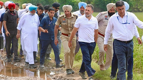 भगवंत मान की पुलिस ने राहुल गांधी को बाढ़ प्रभावित गांव में जाने से रोका, चन्नी हुए आगबबूला
