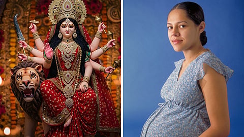 नवरात्रि में गर्भवती महिला को क्यों लगाते है काजल