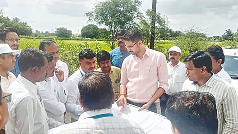 आईटी पार्क के लिए कुंभारी में भूमि का सर्वेक्षण