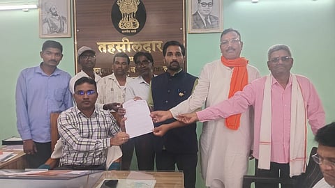 bhandara-flood-damaged-crops-bharatiya-kisan-sangh-submitted-a-memorandum