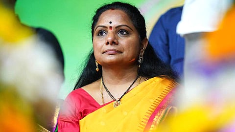 brs-internal-conflict-k-kavitha-quits-mlc-after-kcr-action