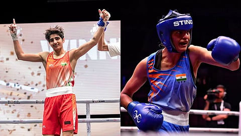 वर्ल्ड बॉक्सिंग चैंपियनशिप में भारत ने जीते दो गोल्ड, मीनाक्षी ने विश्व विजेता बॉक्सर को पटका