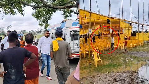 manish-kashyap-throws-chair-leaves-jan-suraj-rally-video-viral