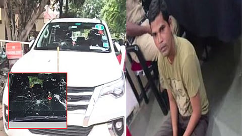 minister atul save car attack