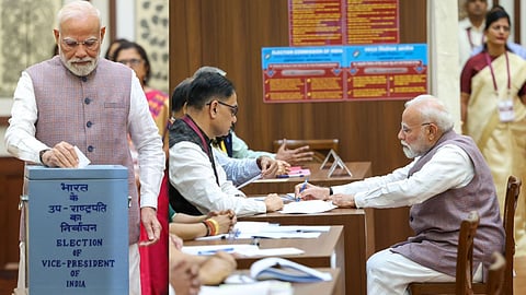 pm modi VOTED