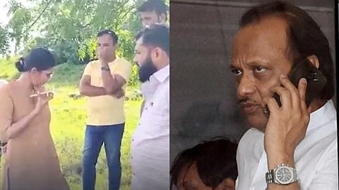 solapur-ajit-pawar-IPS Anjana Krishna illegal-mining-case-report