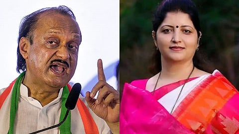 Ajit Pawar And Rupali Chakankar