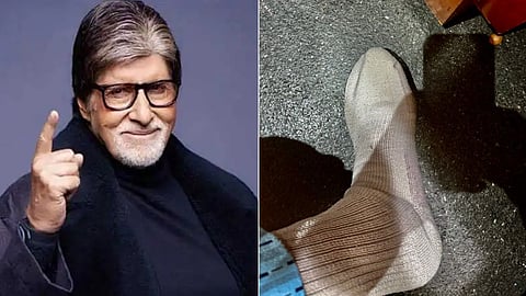Apple का भी ठनका माथा, अमिताभ बच्चन की मोजे ऊपर आईफोन वाली पोस्ट देख चकराए यूजर्स