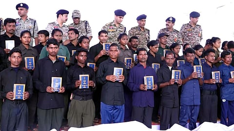 Chhattisgarh faces major blow against Maoism 208 Naxalites surrender