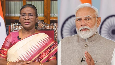Droupadi Murmu And Narendra Modi