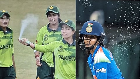 IND W vs PAK W: भारत-पाक मुकाबले में मच्छर बने आफत, ड्रेसिंग रूम से मंगवाया स्प्रे, रोका गया मुकाबल