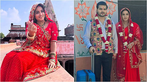 kajal raghwani arvind akela kallu pre vivah first look
