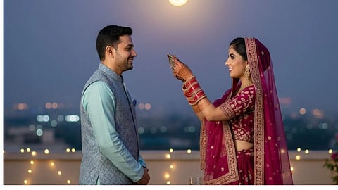 करवा चौथ की रात छलनी से क्यों देखती हैं महिलाएं पति को, जानिए कुछ अद्भुत मान्यताएं