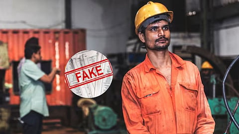 फर्जी निर्माण कर्मी प्रमाणपत्र का गोरखधंधा उजागर