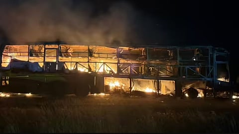 Hyderabad-Bengaluru Bus Fire Accident