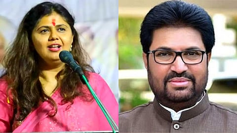 Pankaja Munde And Arjun Khotkar