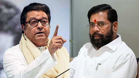 Raj Thackeray and Eknath Shinde