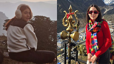 सारा अली खान ने रुद्रनाथ धाम में किए दर्शन, लोक संस्कृति और स्थानीय खाने को बढ़ावा दिया