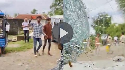 Watch BJP leader attacked in Bengal with deadly weapons malviya-reacts