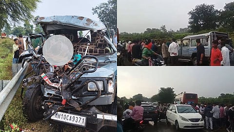 ST Bus Cruiser Accident: अचलपुर के परतवाड़ा-अंजनगांव मार्ग पर शनिवार दोपहर एसटी बस और क्रूजर की जोरदार टक्कर में दो श्रद्धालुओं की मौके पर मौत हो गई, जबकि छह गंभीर रूप से घायल हो गए।