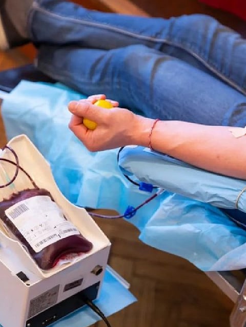 blood donating