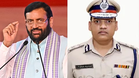 cm saini on ips puran kumar