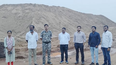 gadchiroli sironcha-illegal-sand-bust-15665-brass