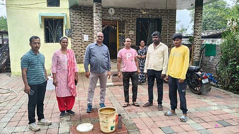 Yavatmal Police Action: यवतमाल पुलिस ने गुप्त जानकारी के आधार पर तालुका के ग्राम मांडवा में अवैध हाथभट्टी अड्डे पर बड़ी कार्रवाई की। पुलिस ने हजारों का माल नष्ट किया।