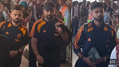 ODI सीरीज के लिए ऑस्ट्रेलिया रवाना हुई टीम इंडिया, विराट-रोहित को देखने उमड़ी भीड़; देखें VIDEO