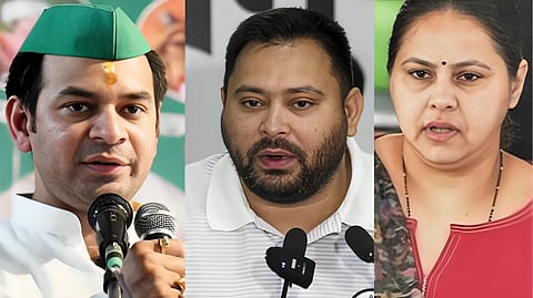 lalu-parivar-mein-darar-tej-pratap-yadav-unfollows-tejashwi-yadav-misa-bharti-on-x-bihar-politics
