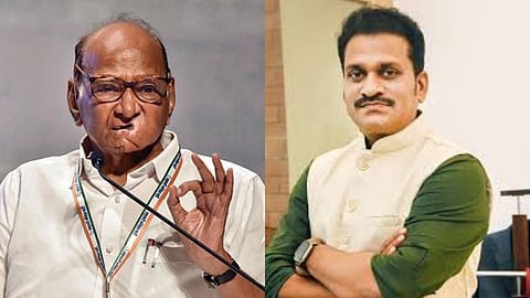 navi-mumbai-ncp SP-mangesh-aamle-district-president-strengthen-party