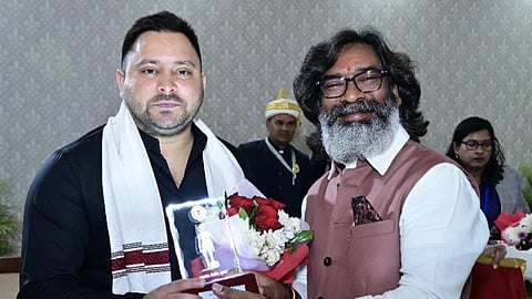 tejashwi and henmant soren