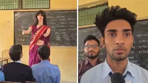 A 17-year-old student from UP surprised everyone by creating an AI teacher robot 'Sophie' based on LLM chipset.