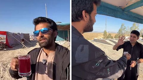 A video of an Afghan juice vendor refusing to accept money from an Indian vlogger has gone viral as an example of Afghan hospitality.